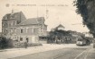 Le carrefour de l’avenue Jules de Trooz et de l’avenue de Tervueren entre 1905 et 1925 (ACWSP/SP carte postale inv. 328)