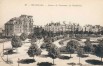 Le square Léopold II avec l’entrée de l’avenue Louis Gribaumont dans les années 1900 (ACWSP/SP carte postale inv. 302)