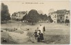 Zicht op de Besmelaan vanuit het park van Vorst, sd (ca.1900), (Verzameling Belfius Bank © ARB-GOB)