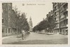 L’avenue Everard en direction de la place Altitude Cent, vers 1950, (coll. Belfius Banque © ARB-SPRB)