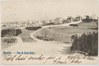 Zicht op de Villalaan vanuit het park van Vorst, rechts villa van arch. E. Tondeur en dubbelvilla’s gebouwd door de anonieme vennootschap van het Park, sd (ca.1905-1910), (Verzameling Belfius Bank © ARB-GOB)