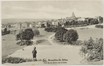 Het park van Vorst, zicht vanuit de grote centrale heuvel op de stad Brussel, sd (ca.1910), (Verzameling Belfius Bank © ARB-GOB)