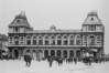 Place Rogier, l'ancienne gare du Nord en 1906, © IRPA-KIK Bruxelles