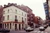 Rue Verbist, côté pair, vue depuis la rue de Liedekerke (photo 1993-1995)