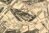 Vue perspective des Ateliers de Constructions H. Bollinckx, rue du Compas, (Nouveau plan de Bruxelles Industriel avec ses suburbains, 1910)