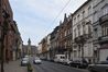 Rue de Fiennes, vue du dernier tronçon vers la place du Conseil, (© ARCHistory, 2019)