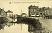Vue vers le sud du pont de la chaussée de Mons sur le canal de Charleroi, (coll. Belfius Banque - Académie royale de Belgique © ARB – urban.brussels, DE29_063)
