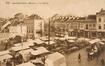 Zicht op het Koningin Astridplein en de markt richting Wemmelse Steenweg en Léon Théodorstraat, ca. 1925, Collectie Belfius Bank – Académie royale de Belgique ©ARB-urban.brussels