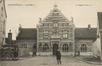Het Kardinaal Mercierplein met zicht op het stationsgebouw, sd (ca. 1915), Collectie Belfius Bank – Académie royale de Belgique ©ARB-urban.brussels